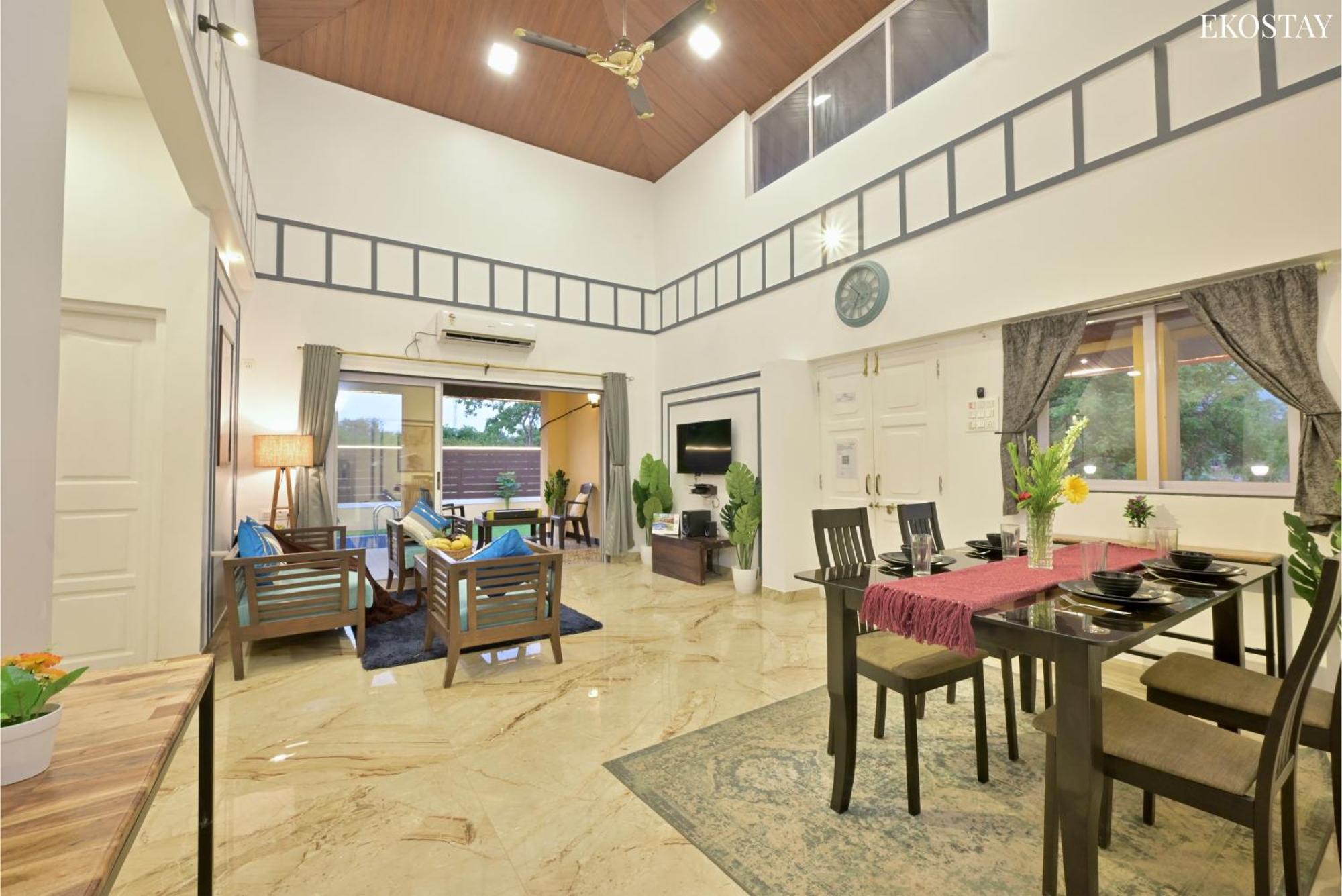 Ekostay - Pinewood Villa アリバグ エクステリア 写真